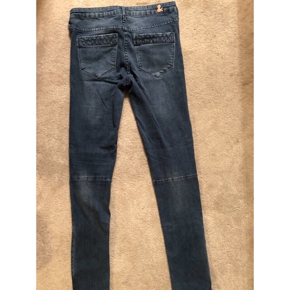 H&M Stretchy Moto Skinny Jeans - Picture 2 of 7